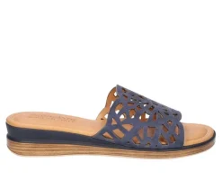 Women's Bella Vita Italy Cas Low Wedge Sandals