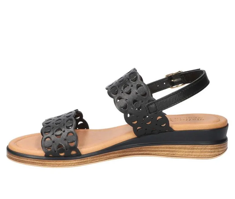 Women's Bella Vita Italy Zoe Low Wedge Sandals
