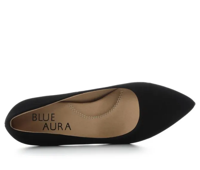 Women's Blue Aura Coen-S Pumps