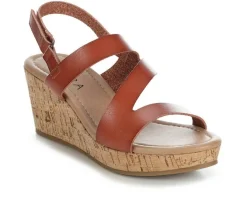 Women's Blue Aura Daria Wedges