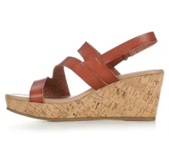 Women's Blue Aura Daria Wedges