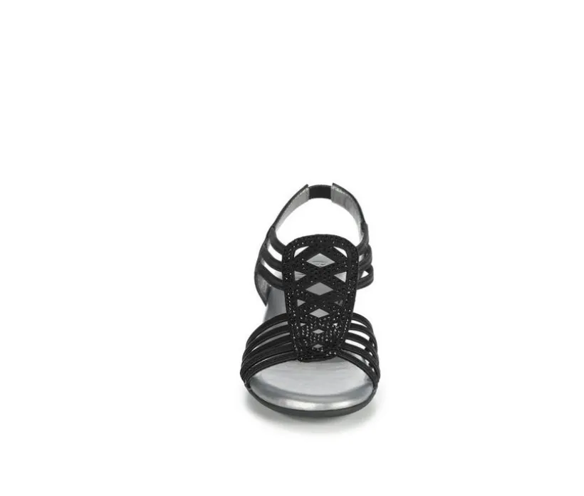 Women's Blue Aura Ellian Dress Sandals