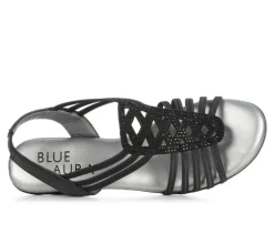 Women's Blue Aura Ellian Dress Sandals