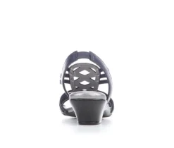 Women's Blue Aura Ellian Dress Sandals