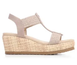 Women's Blue Aura Jenna Wedges