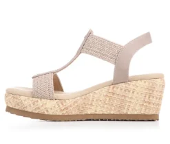 Women's Blue Aura Jenna Wedges