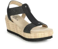 Women's Blue Aura Jenna Wedges