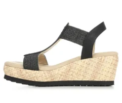 Women's Blue Aura Jenna Wedges