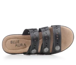Women's Blue Aura Kathy Sandals