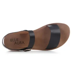 Women's Blue Aura Plenty-S Sandals