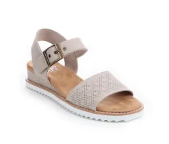 Women's BOBS Desert Kiss 114147 Wedge Sandals