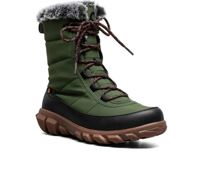 Women's Bogs Footwear Cedar Quilt Lace Winter Boots
