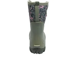 Women's Bogs Footwear Classic Seamless Demure Floral Mid Sport & Hiker Boots