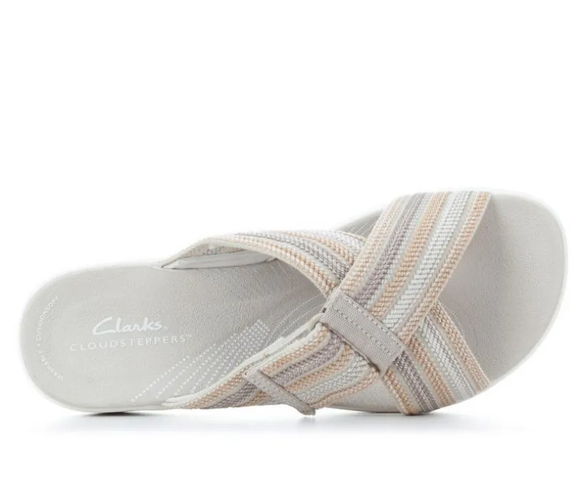 Women's Clarks Arla Wave Wedge Sandals