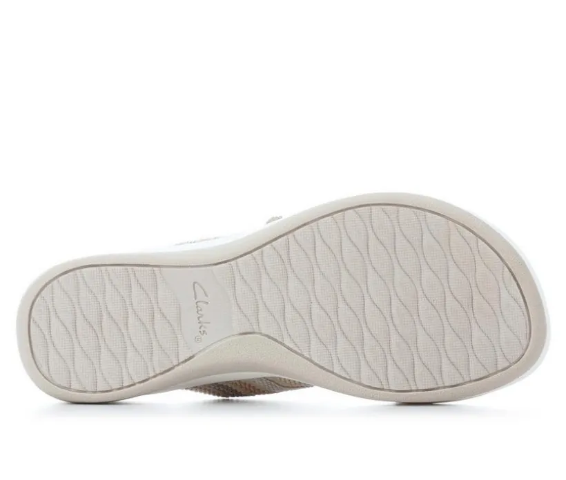 Women's Clarks Arla Wave Wedge Sandals