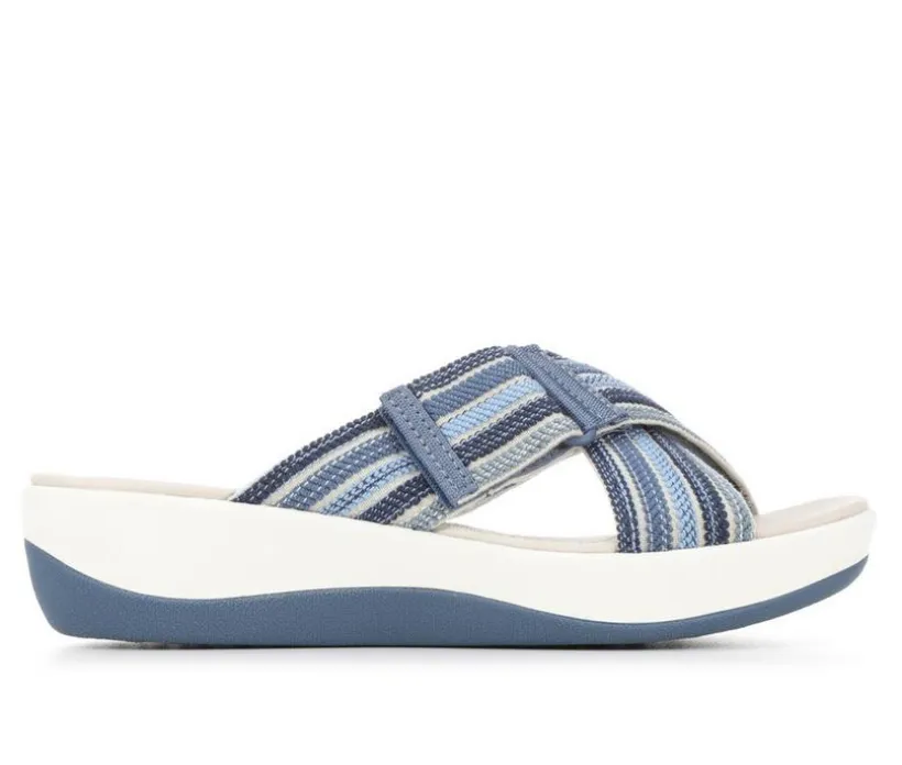 Women's Clarks Arla Wave Wedge Sandals