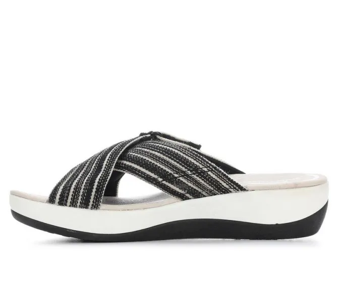 Women's Clarks Arla Wave Wedge Sandals