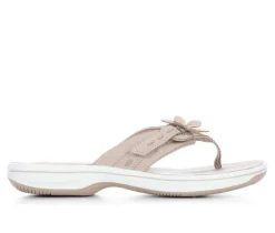 Women's Clarks Breeze Opal Flip-Flops