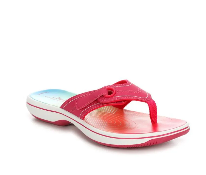Women's Clarks Breeze Reyna Flip-Flops