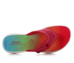 Women's Clarks Breeze Reyna Flip-Flops