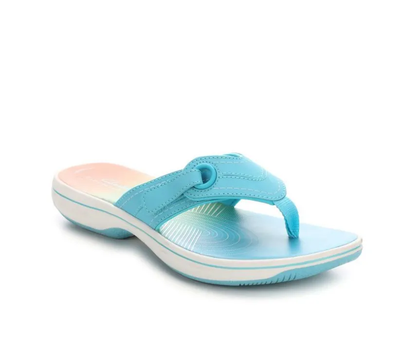 Women's Clarks Breeze Reyna Flip-Flops