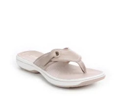 Women's Clarks Breeze Reyna Flip-Flops