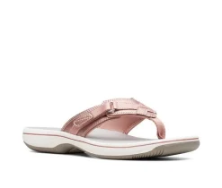 Women's Clarks Breeze Sea Flip-Flops