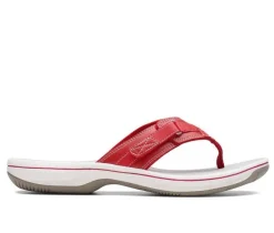 Women's Clarks Breeze Sea Flip-Flops