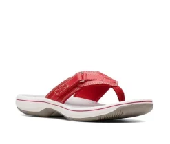 Women's Clarks Breeze Sea Flip-Flops