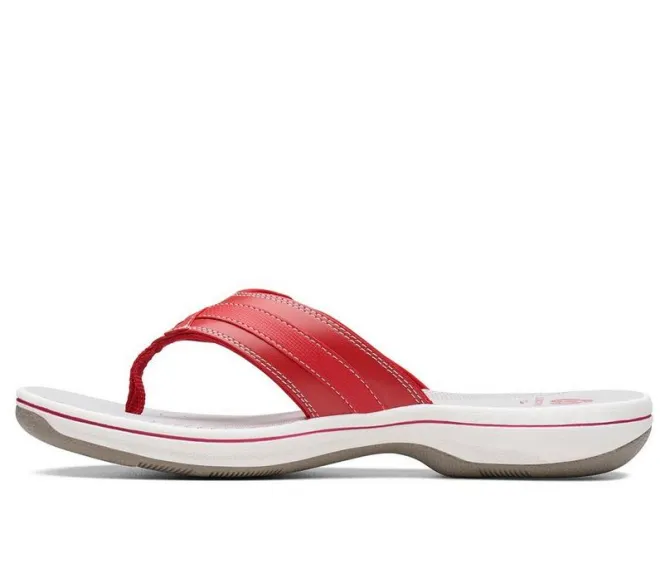 Women's Clarks Breeze Sea Flip-Flops