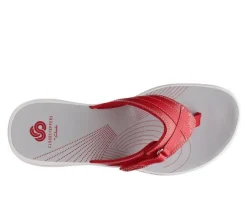 Women's Clarks Breeze Sea Flip-Flops
