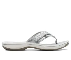 Women's Clarks Breeze Sea Flip-Flops