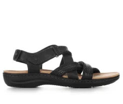 Women's Clarks Laurieann Rena Blk Sandals