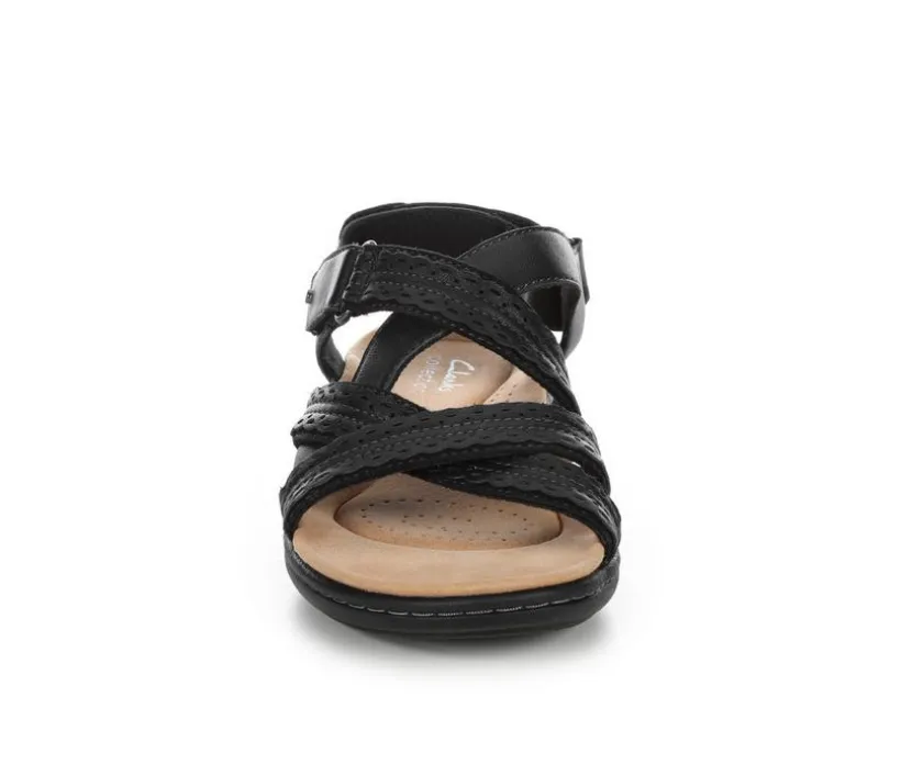 Women's Clarks Laurieann Rena Blk Sandals