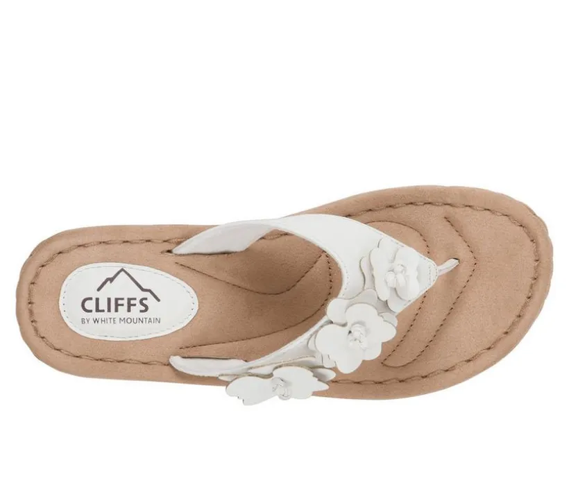 Women's Cliffs by White Mountain Cassilia Flip-Flops