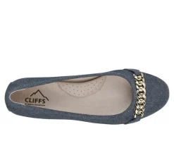 Women's Cliffs by White Mountain Charmed Flats