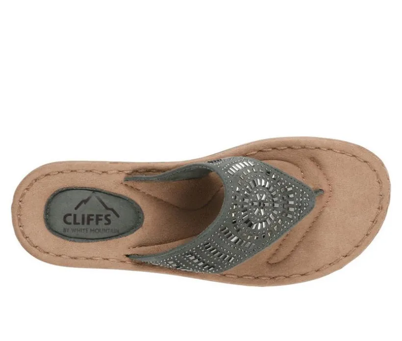 Women's Cliffs by White Mountain Cienna Flip-Flops