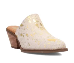 Women's Dingo Boot Cash Cow Heeled Mules