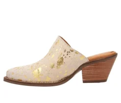 Women's Dingo Boot Cash Cow Heeled Mules