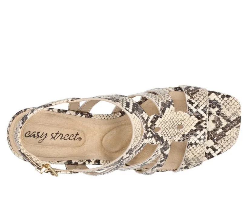 Women's Easy Street Divine Heeled Sandals