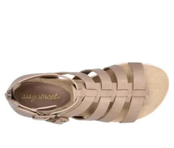 Women's Easy Street Simone Wedge Sandals