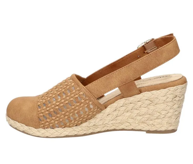 Women's Easy Street Taffy Espadrille Wedges