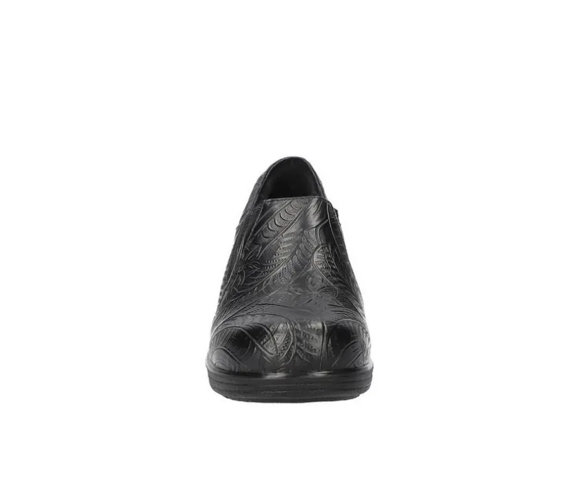 Women's Easy Works by Easy Street Bind Hot Coffee Slip-Resistant Clogs