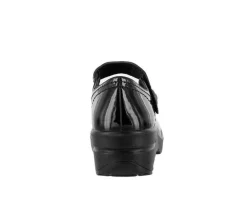 Women's Easy Works by Easy Street Lead Black Tooled Slip-Resistant Clogs
