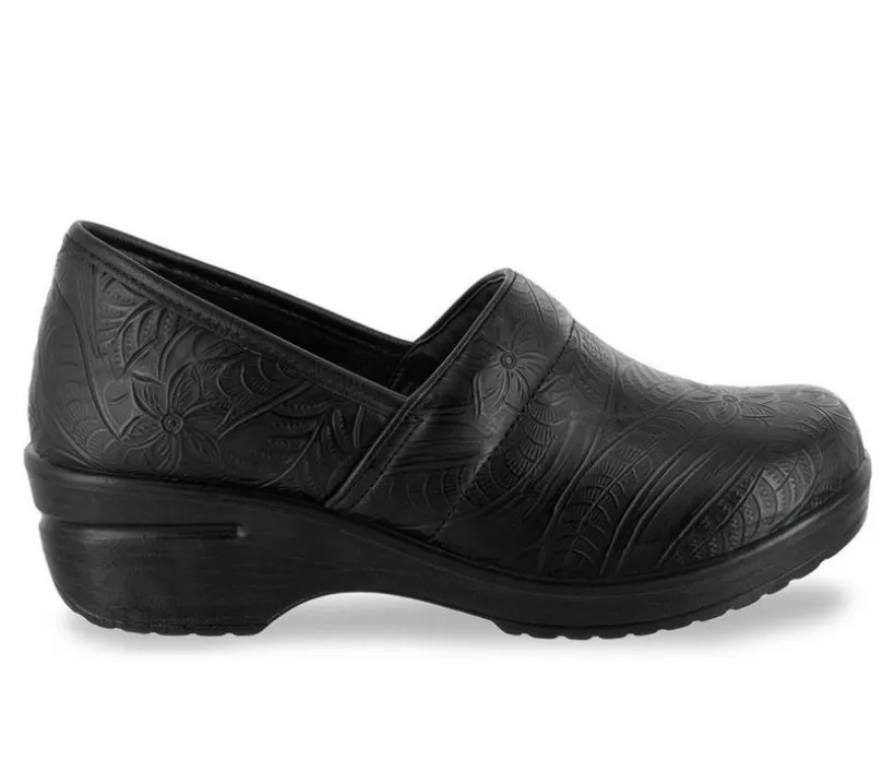 Women's Easy Works by Easy Street Lyndee Black Tool Safety Shoes