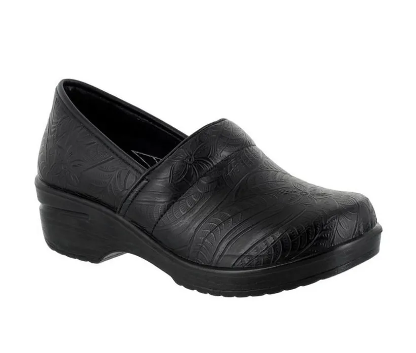 Women's Easy Works by Easy Street Lyndee Black Tool Safety Shoes