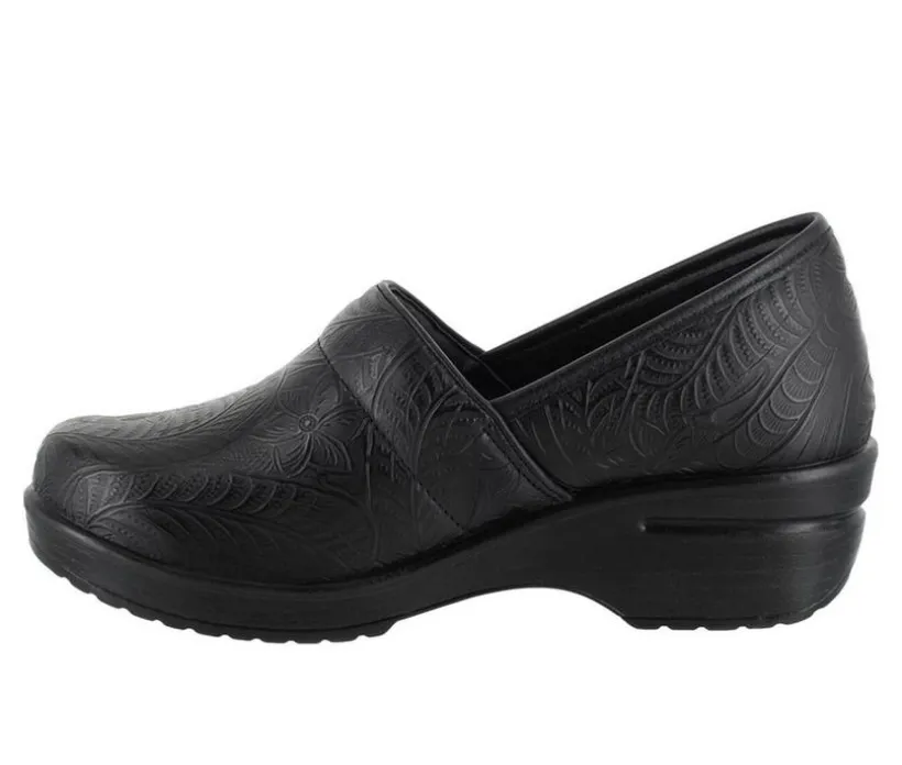 Women's Easy Works by Easy Street Lyndee Black Tool Safety Shoes
