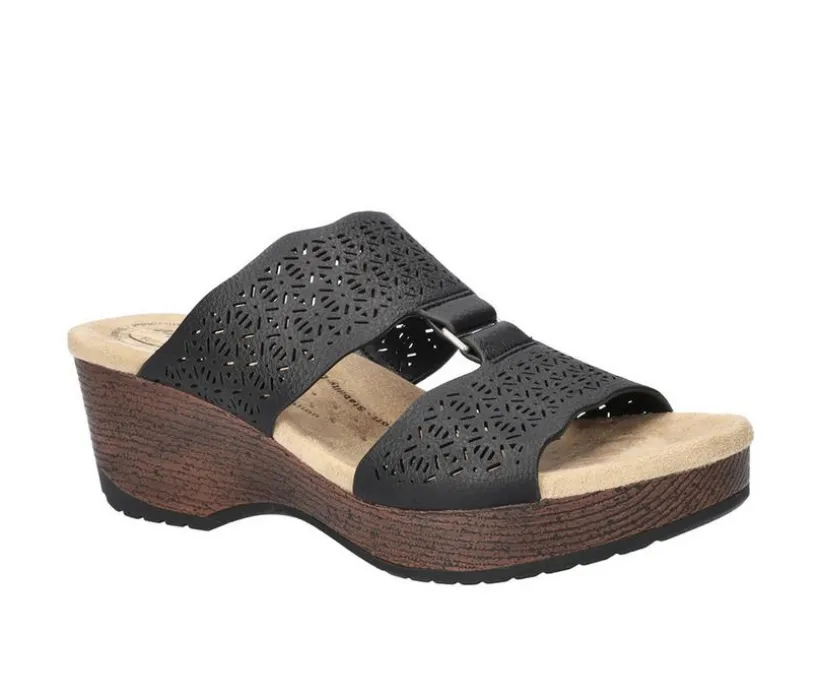 Women's Easy Works by Easy Street Rin Wedge Sandals