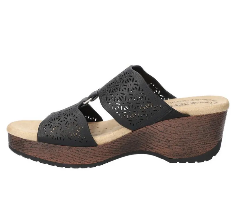 Women's Easy Works by Easy Street Rin Wedge Sandals