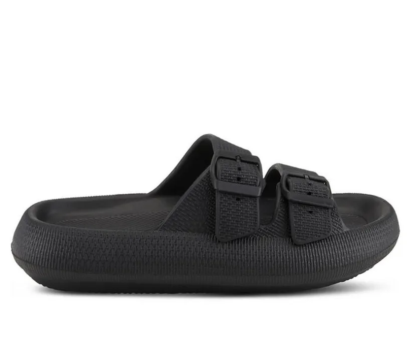 Women's Flexus Bubbles Waterproof Platform Slides